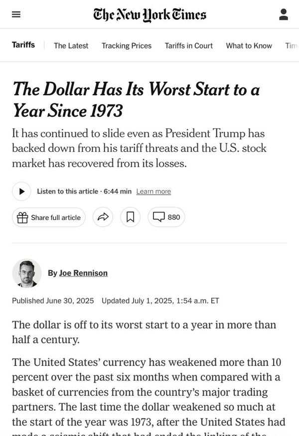 شوک شدید ترامپ به دلار/ سقوط تاریخی دلار رقم خورد