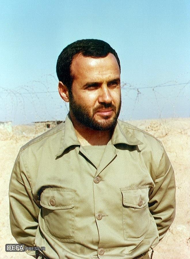 عکس/ غلامعلی رشید در کنار صیاد شیرازی در دوران دفاع مقدس