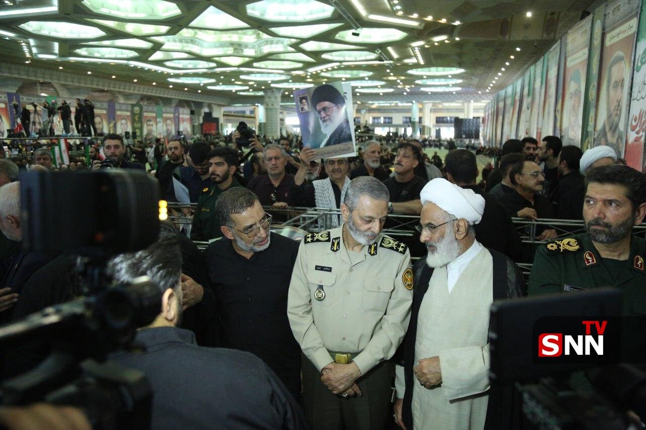 حضور سرلشکر موسوی در مراسم بزرگداشت شهدای اقتدار + تصاویر