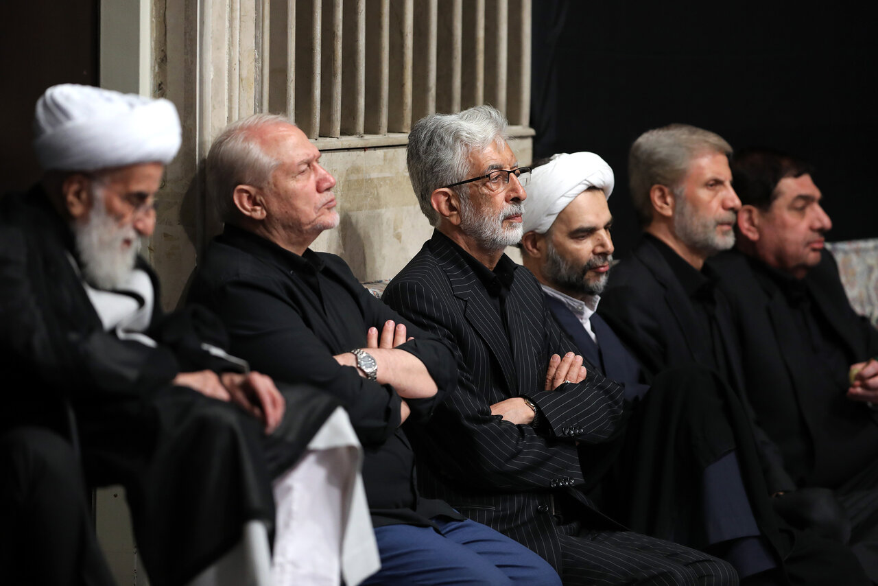 اولین تصویر از احمد جنتی بعد از جنگ ۱۲ روزه/ سعید جلیلی و سردار فدوی هم بودند+ تصاویر