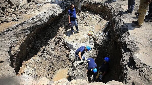 تصاویری از حمله اسرائیل به خودروهای پشت چراغ قرمز و شاه‌لوله آب