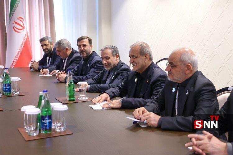 دیدار روسای جمهور ایران و تاجیکستان/ تصاویری از لحظه ورود پزشکیان به جمهوری آذربایجان