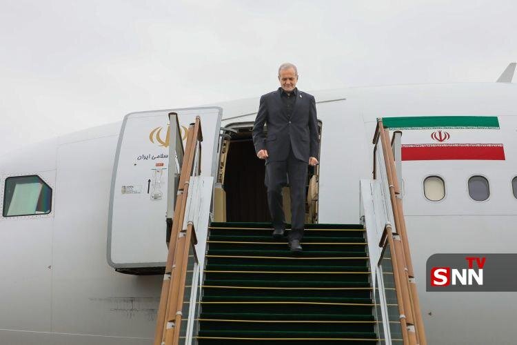 دیدار روسای جمهور ایران و تاجیکستان/ تصاویری از لحظه ورود پزشکیان به جمهوری آذربایجان