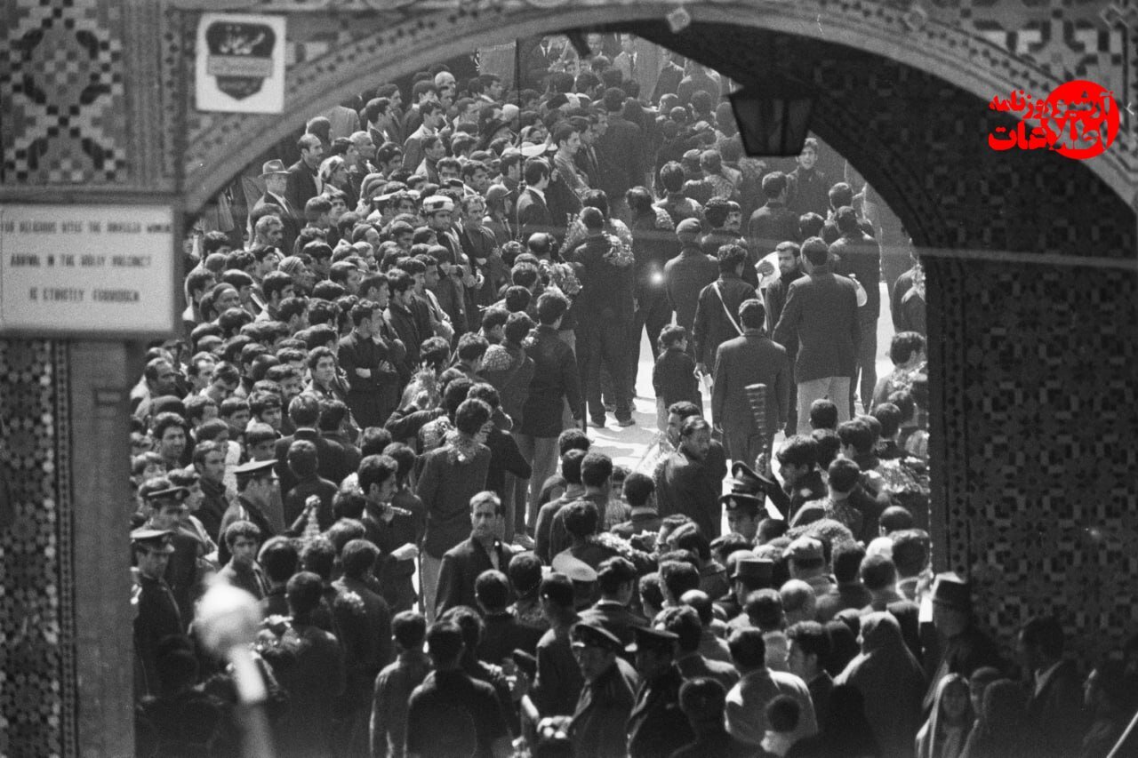 عکسهایی از عزاداری عاشورا در پاچنار تهران، سال ۱۳۴۸