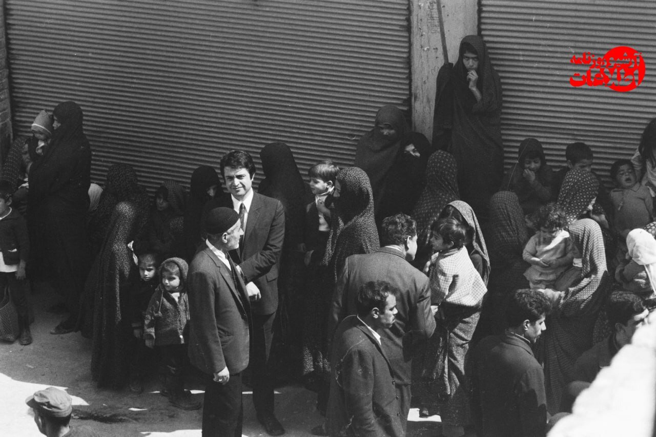 عکسهایی از عزاداری عاشورا در پاچنار تهران، سال ۱۳۴۸