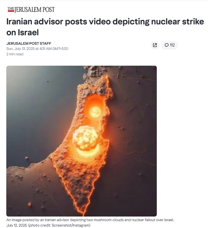 استوری مشاور قالیباف سوژه روزنامه اسرائیلی شد