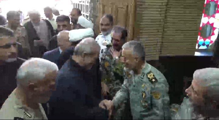 حضور پزشکیان در مراسم بزرگداشت چندتن از فرماندهان ارتشی/ سردار رادان و سرلشکر حاتمی هم بودند+ تصاویر