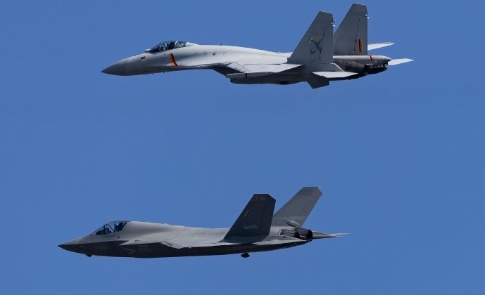 جنگنده‌های رادارگریز نسل پنجم چین، وارد میدان شدند