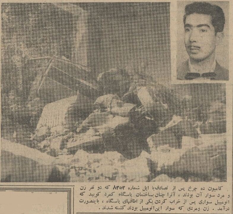 دو تصادف مرگبار که کامیون‌ها را از خیابان‌های تهران جمع کرد +عکس