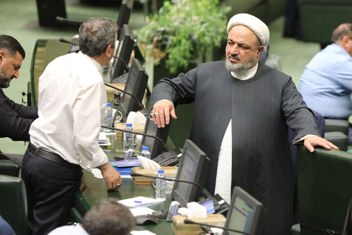 عکس دسته جمعی در مجلس/ سلام نظامی آقای نماینده