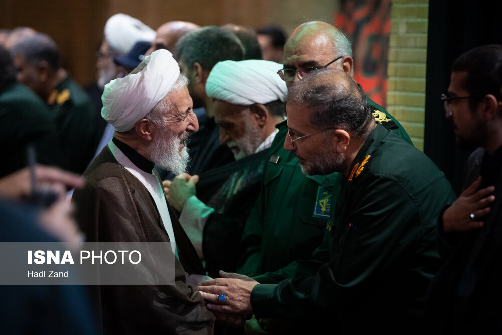 حضور مقامات لشکری و کشوری در گرامیداشت سردار غیب پرور/ علت شهادت جانشین قرارگاه امام علی (ع) چه بود؟