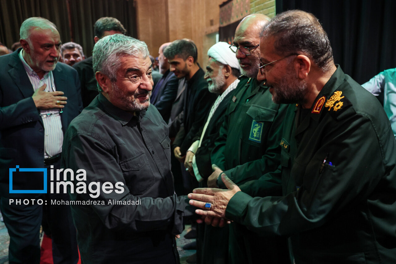 حضور مقامات لشکری و کشوری در گرامیداشت سردار غیب پرور/ علت شهادت جانشین قرارگاه امام علی (ع) چه بود؟