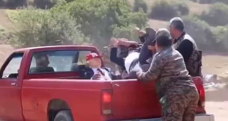 مانور دستگیری ترامپ و ایلان ماسک در شهری که پیش از این هم بهشت و جهنم ساخته بود + تصاویر