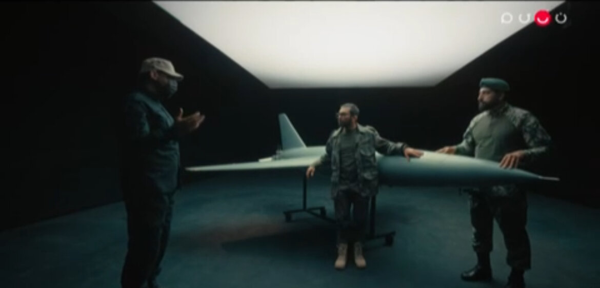 رونمایی از ناشناختهترین پهپاد ایران در تلویزیون/ کارشناس نظامی برنامه: برای آرش۲ از لانچر استفاده میشود/ بیشتر از این اجازه نداریم وارد جزئیات شویم