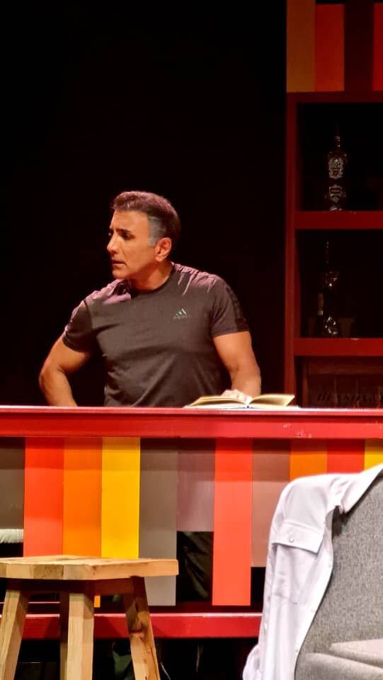 امید زندگانی روی صحنه/ عکس