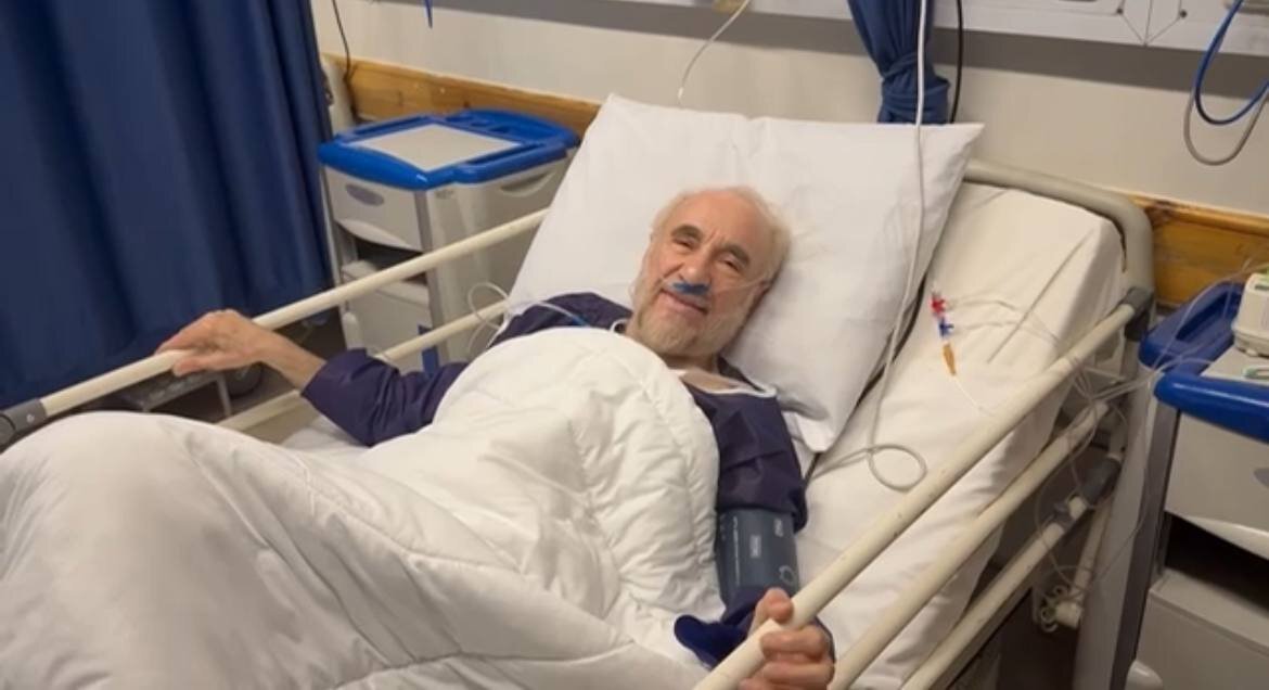 اولین تصویر از محمد خاتمی در بیمارستان