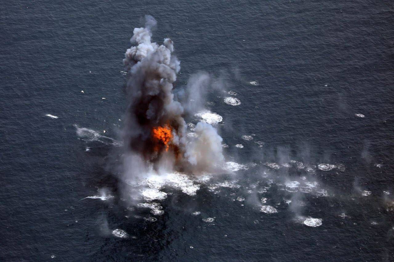 عکس هایی از رزمایش موشکی اقتدار ۱۴۰۴ نیروی دریایی ارتش