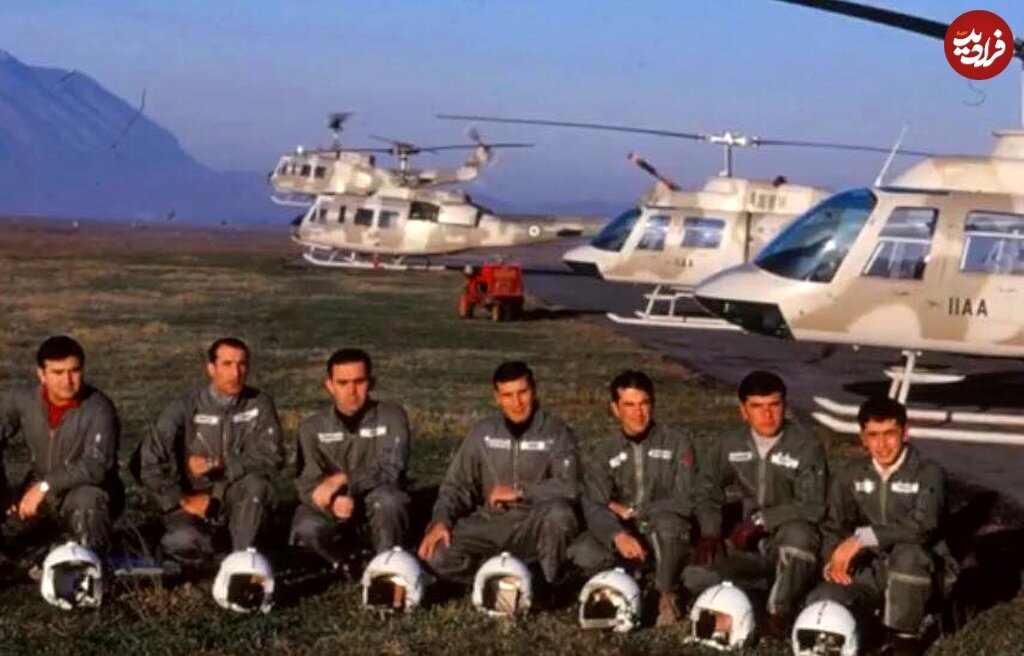 عکس/ نخستین دانشجویان خلبانی بالگرد هوانیروز در ایتالیا؛ سال ۱۳۴۵