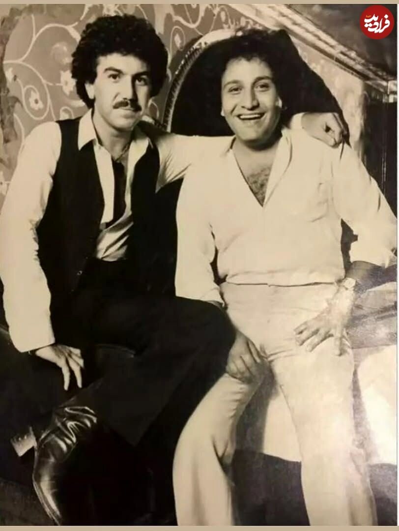 عکس/ مارتیک و ناصر چشم‌آذر در دوران جوانی؛ دهه ۵۰