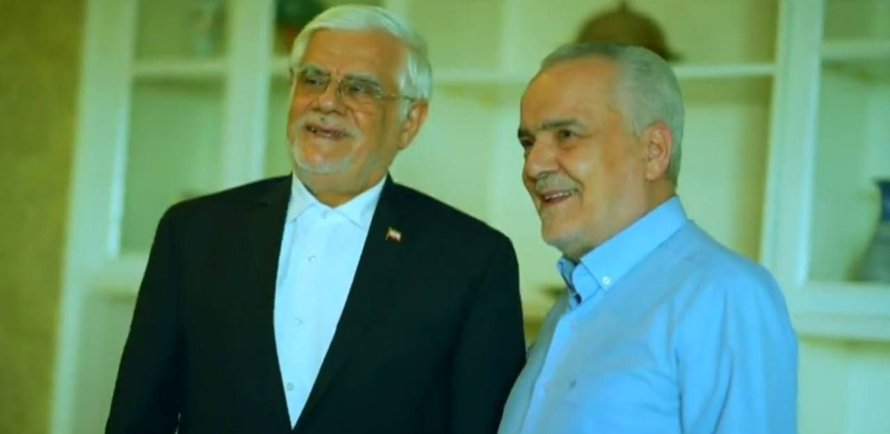 معاون اول پزشکیان و معاون اول احمدینژاد در یک قاب تصویر/ عکس دیدار محمدرضا عارف با محمدرضا رحیمی