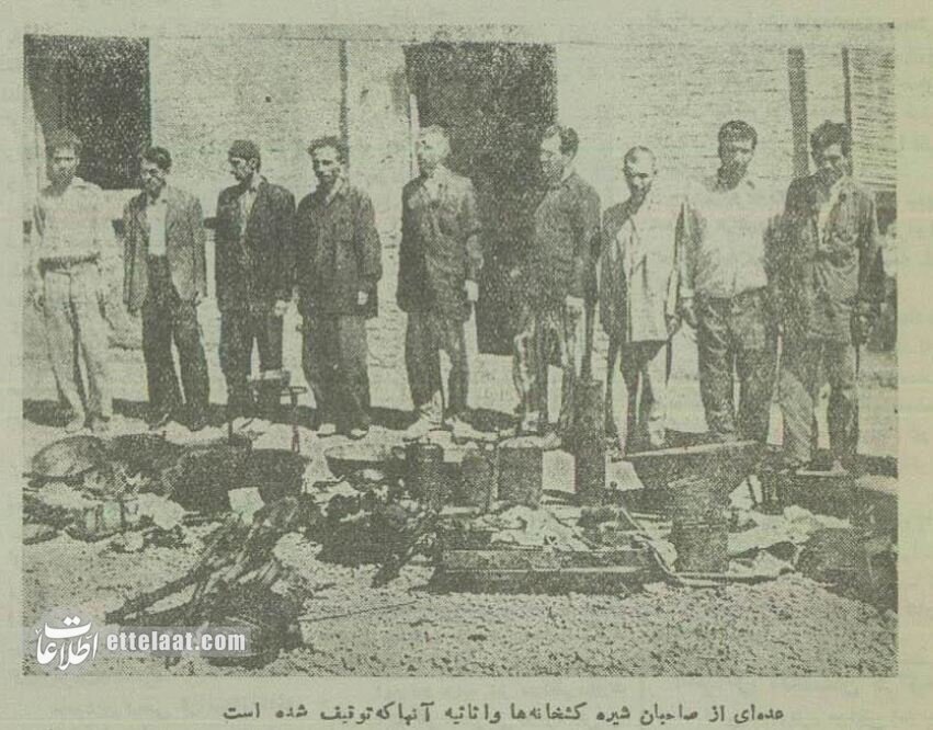 عکسهای تکاندهنده از شیرهکشخانههای تهران در دهه سی