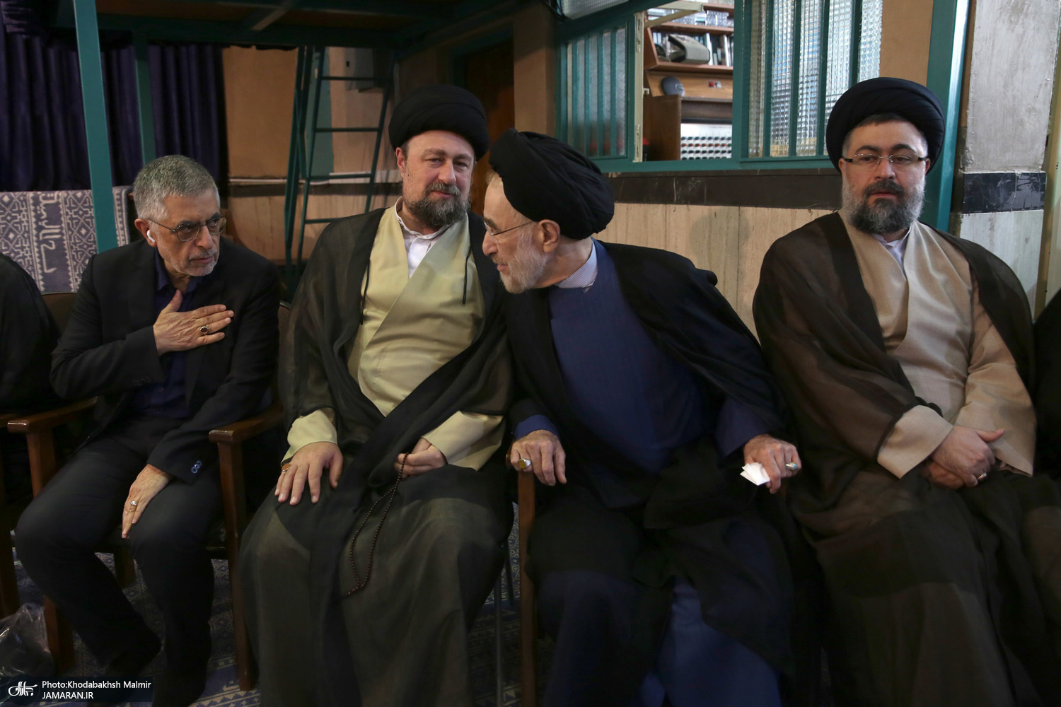 تصاویری از حضور کرباسچی، ابطحی و یونسی در یک مراسم/ جدیدترین عکس از مهدی هاشمی