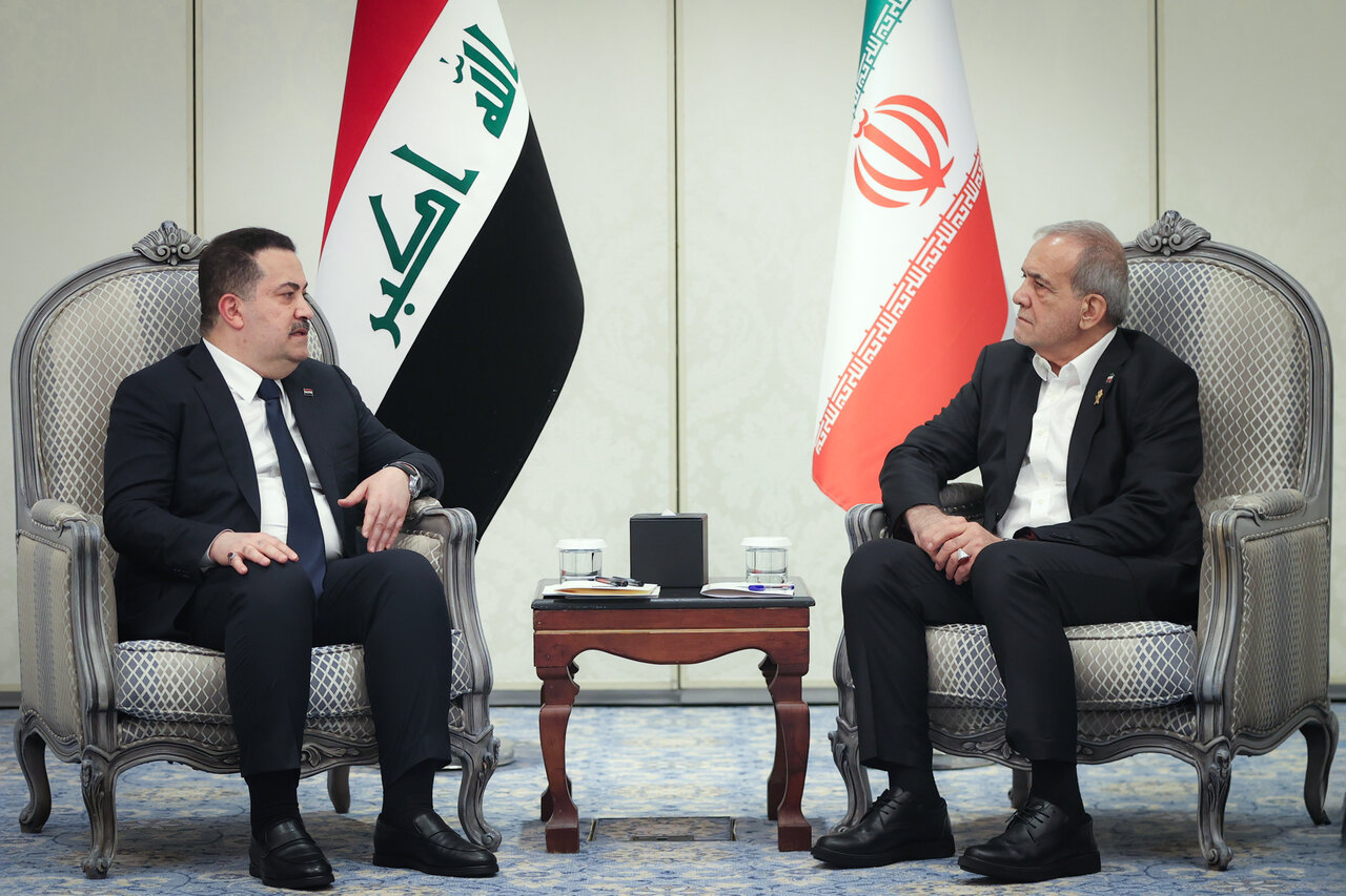 تصویری از دیدار پزشکیان با السودانی در قطر/ موضوع گفت و گو با نخست وزیر عراق چه بود؟