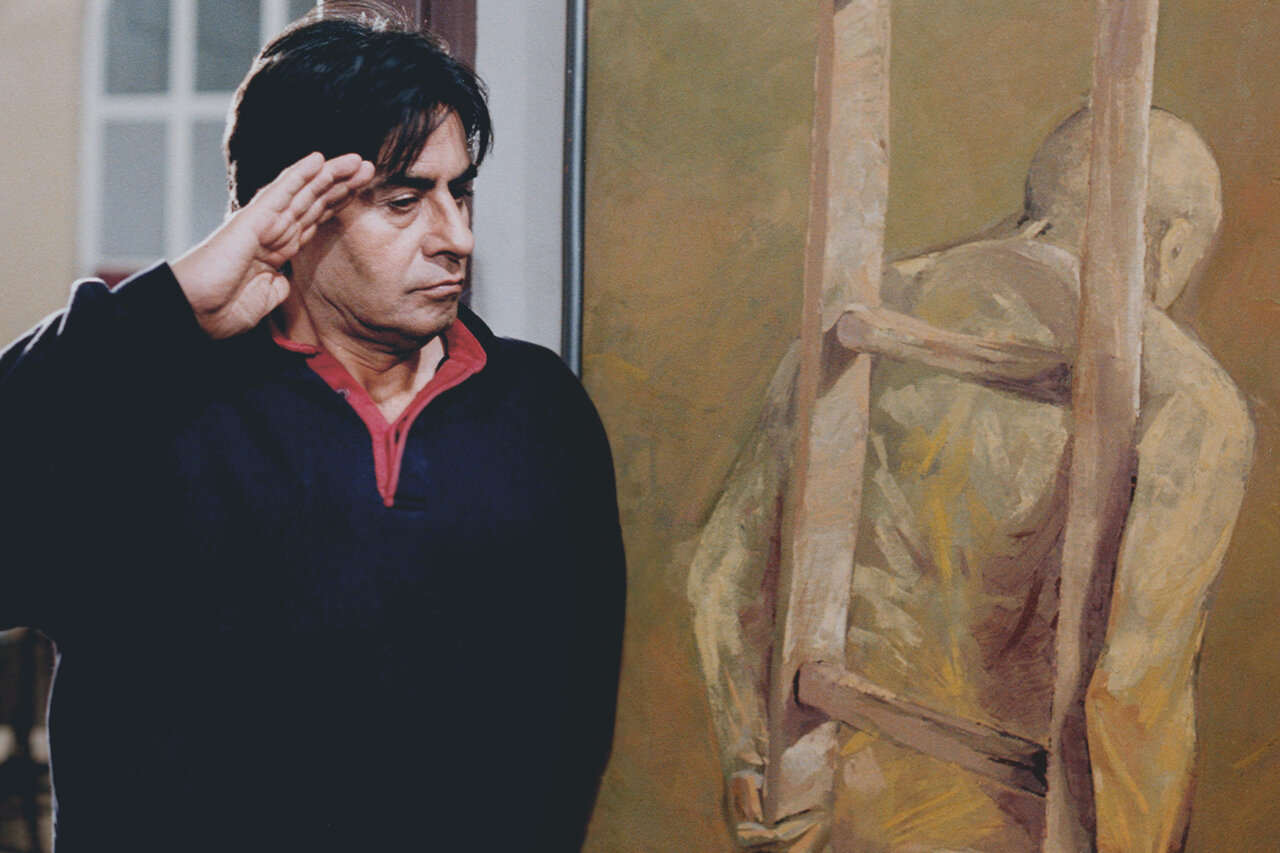 هدیه تهرانی، خسرو شکیبایی و ناصر تقوایی ۲۴ سال پیش در پشت صحنه «کاغذ بی‌خط»/ عکس‌