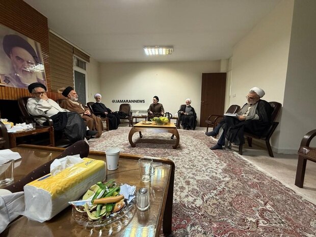 تصاویر تازه از حضور سید محمد خاتمی در جلسه مجمع روحانیون مبارز