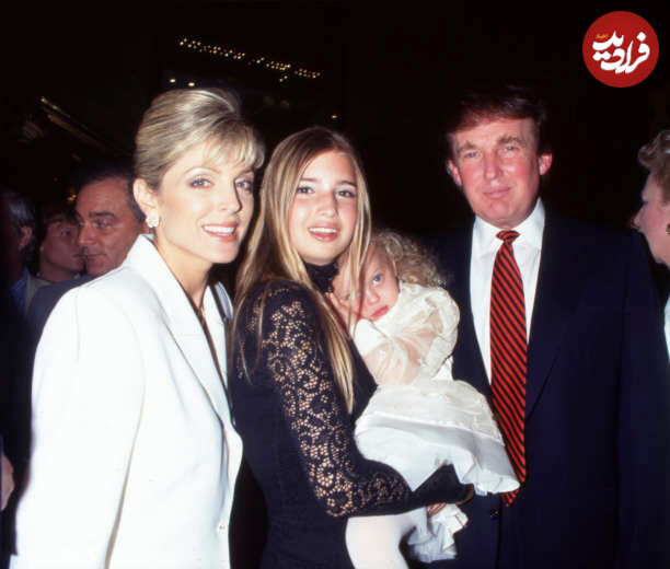 عکس/ ایوانکا ترامپ در کنار پدر، مادرخوانده و خواهر ناتنیاش؛ سال ۱۳۷۴