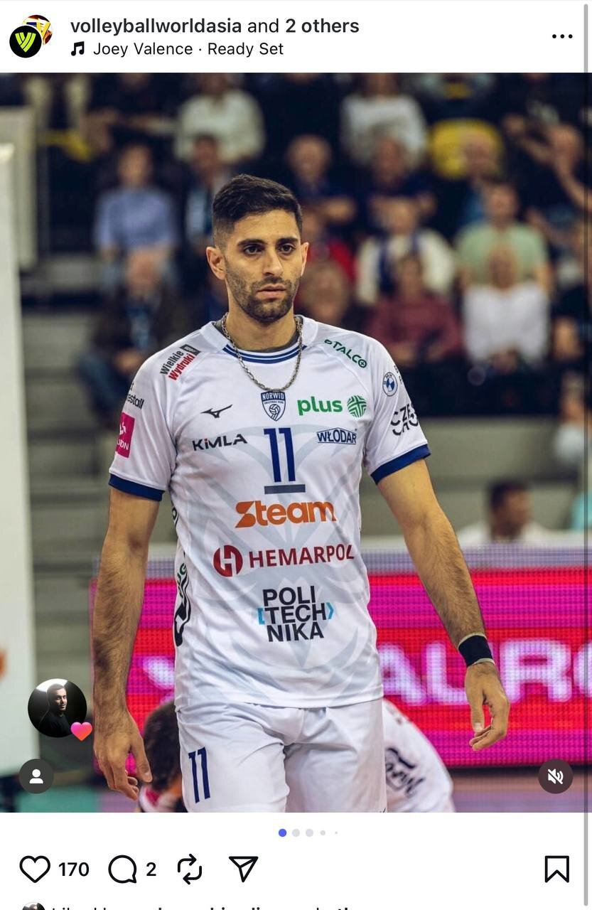 عکس| عبادی‌پور در لهستان رهبر شد!