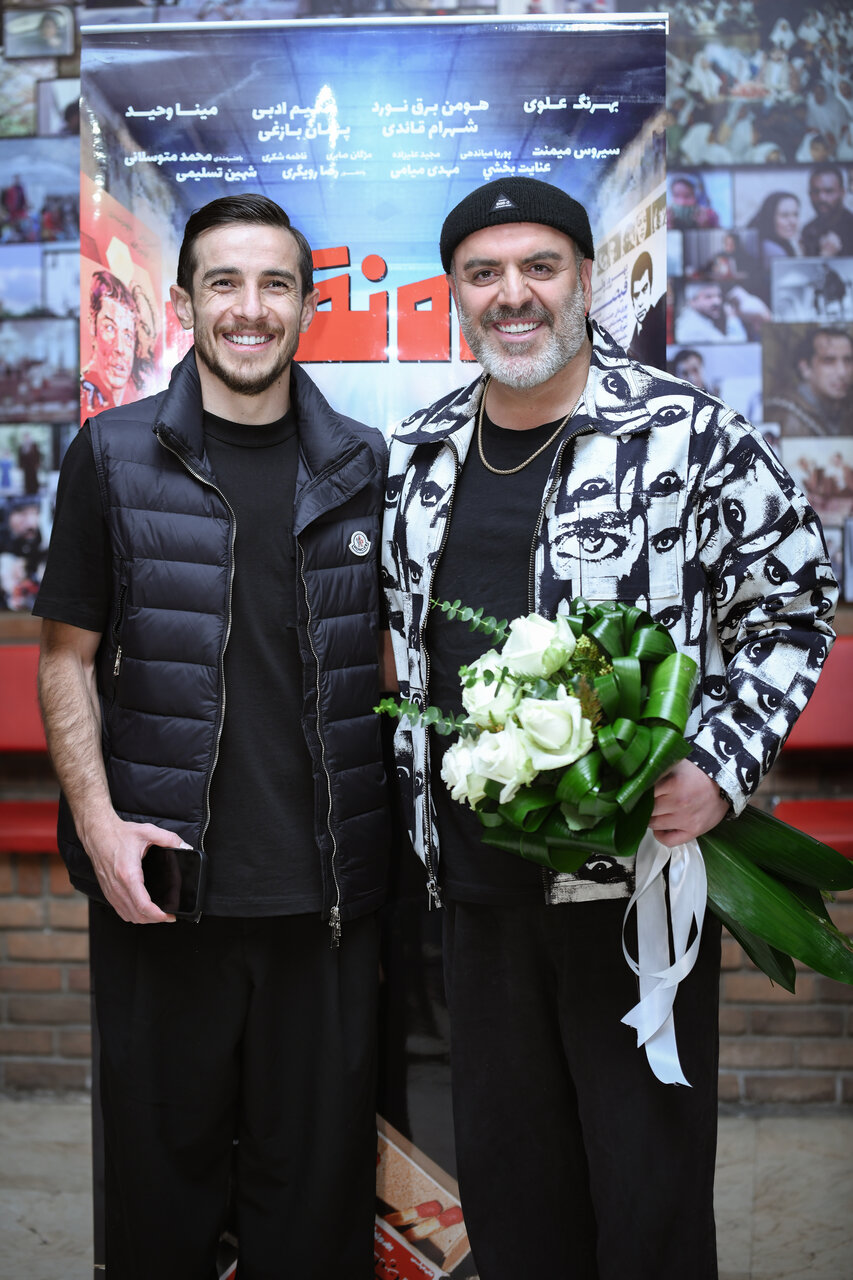 اکران «شاه نقش» با حضور بازیکنان پرسپولیس