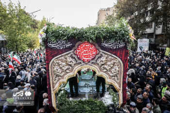 لحظه‌به‌لحظه با تشییع ۱۰۰ شهید گمنام دفاع مقدس در تهران