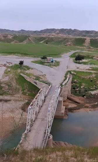 بارش‌های شدید این پل تاریخی را ویران کرد