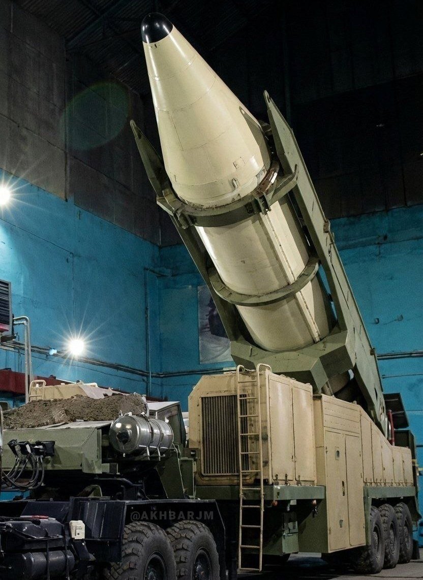 تصویری از موشک جدید در شهر موشکی سپاه